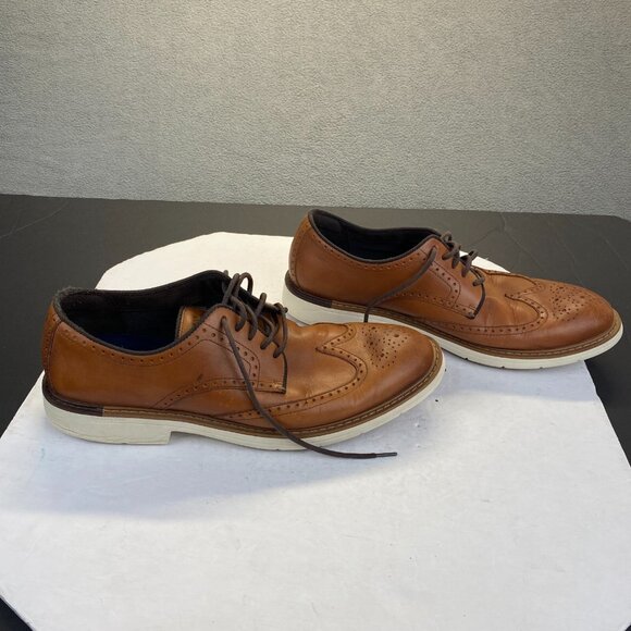 Cole Haan Men\'s Original Grand Wingtip Oxford Brown Leather Size 11M C34120 main image 5